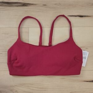 NWT Lululemon Wunder Train Strappy Racer Bra, C/D, MGTS, Size 4